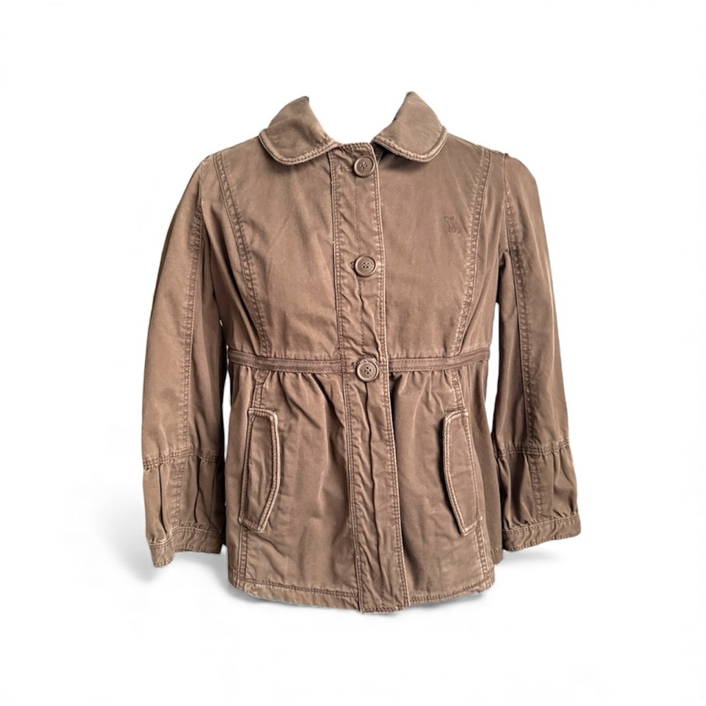 NWOT Abercrombie & Fitch Chocolate Utility Jacket